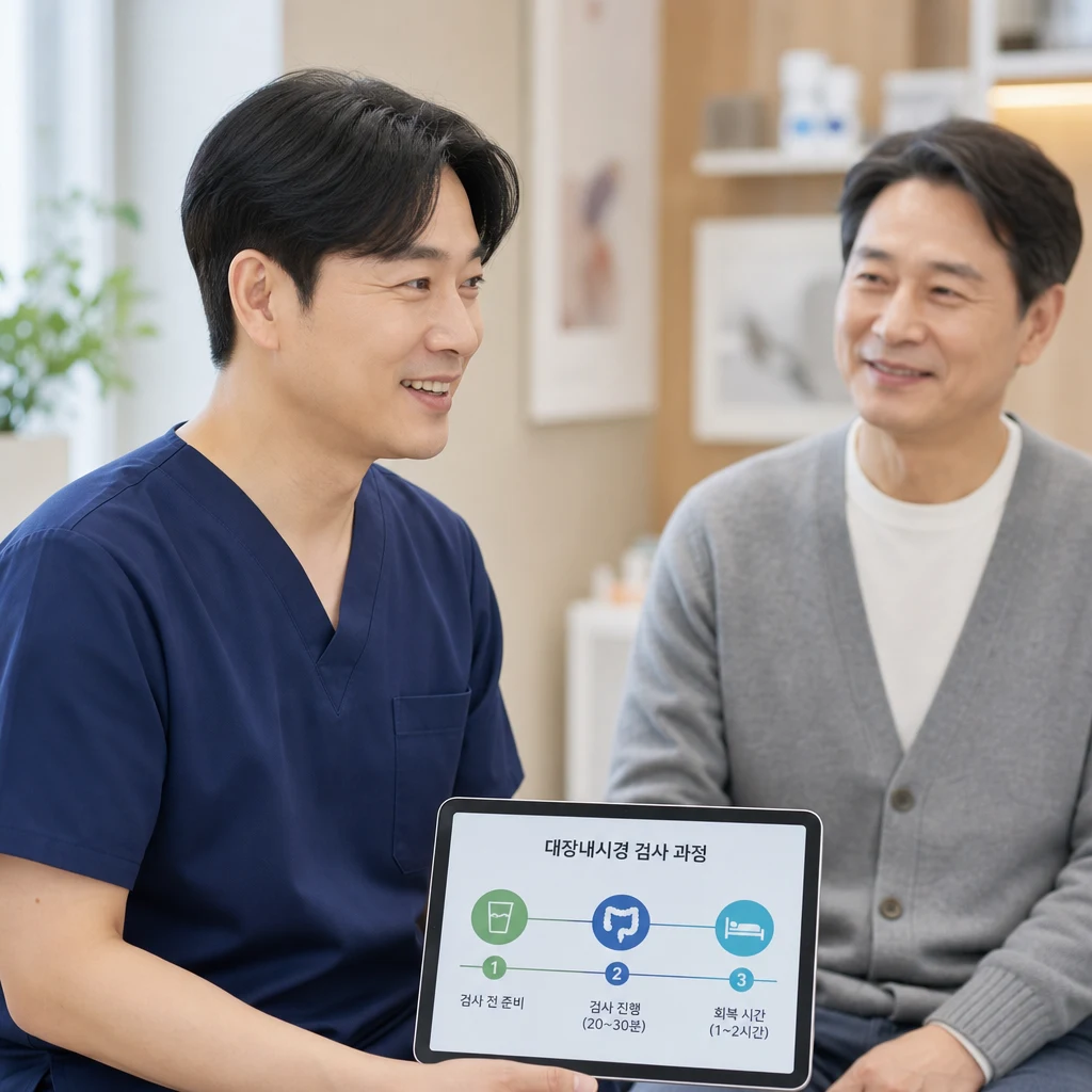 대장내시경 검사 절차는 어떤가요?